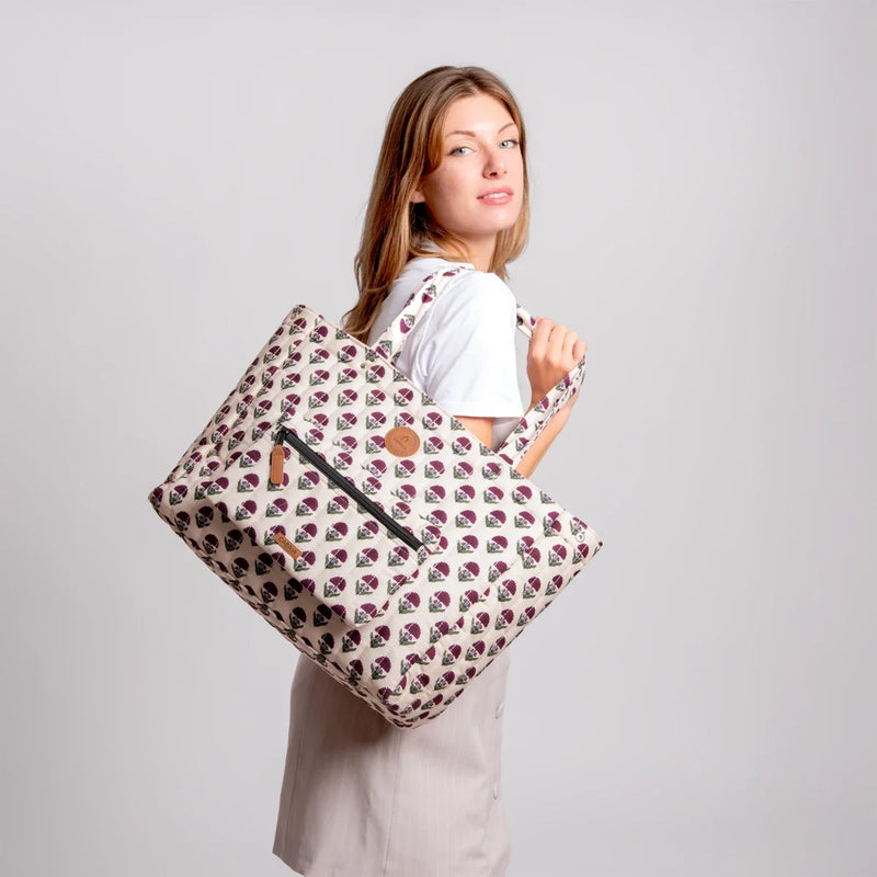 Cabaia Cabas Maxi Tote Bag Large Aruba - vue 2